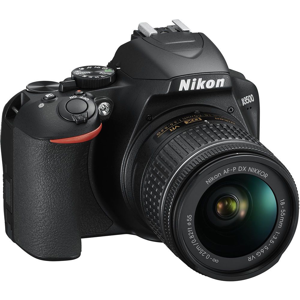 Nikon D3500 DSLR Camera with AF-P DX NIKKOR 18-55 mm f3.5-5.6G VR Lens 3